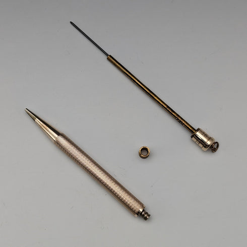 British Vintage YARD-O-RED Rolled Gold Propelled Mini Pencil YARD-O-LETTE with Jump Ring